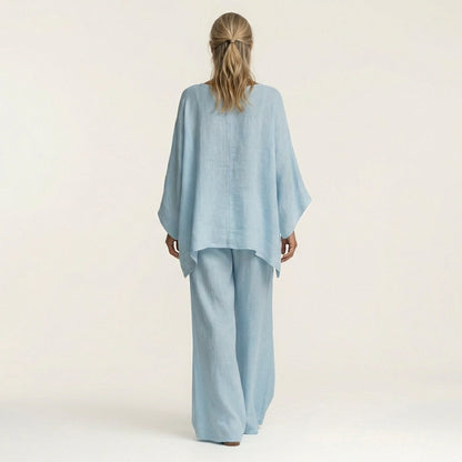 Majolie | Linen-Blend Two-Piece Set
