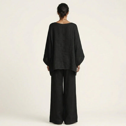 Majolie | Linen-Blend Two-Piece Set