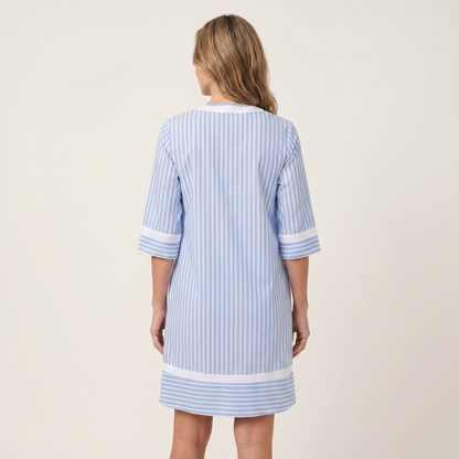 Sanina | Striped Cotton Shift Dress