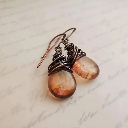 Vintage Firefly Earrings