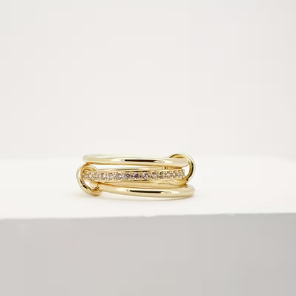 Golden Link Ring