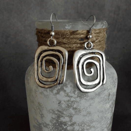 Vintage Spiral Earrings