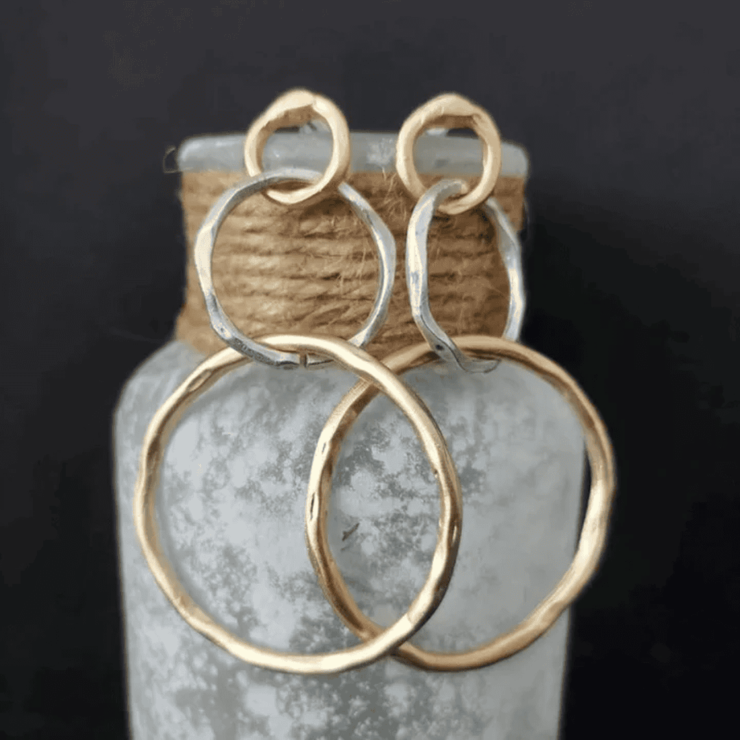 Vintage Duo Hoops
