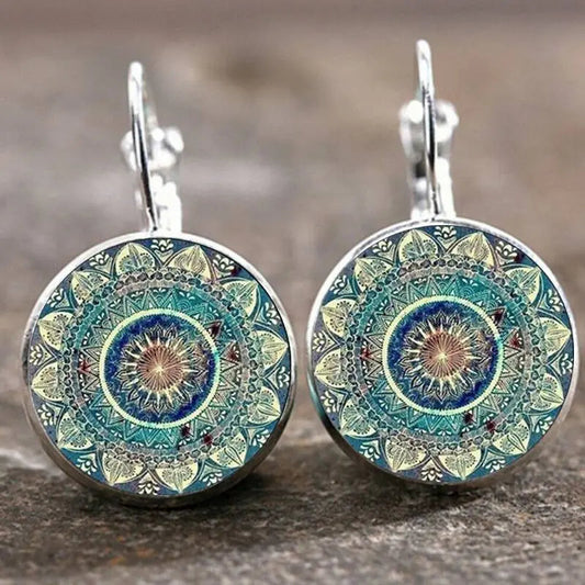 Vintage Mandala Earrings