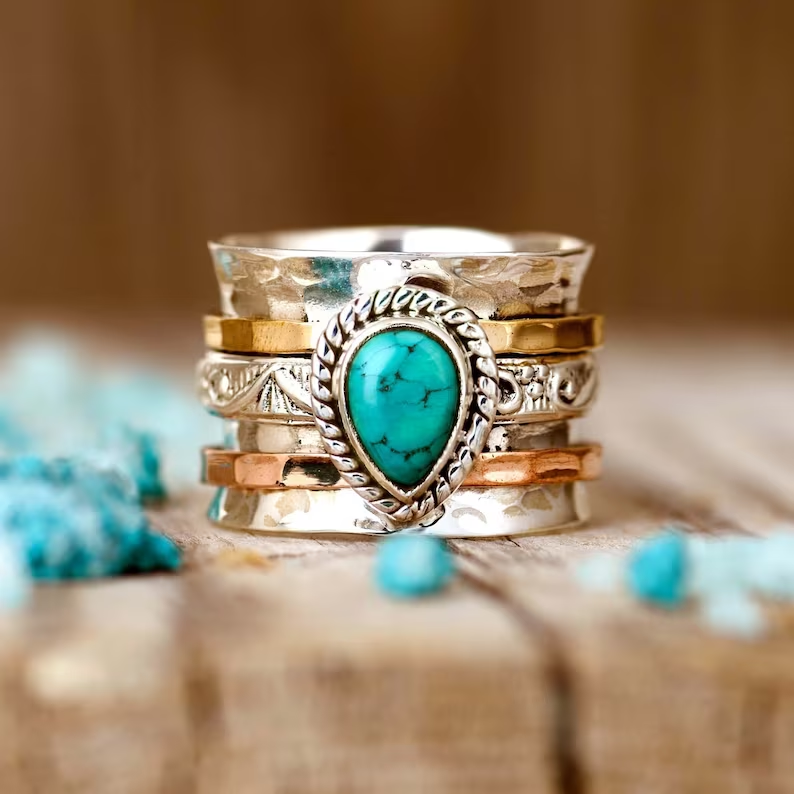 Turquoise Inlay Ring