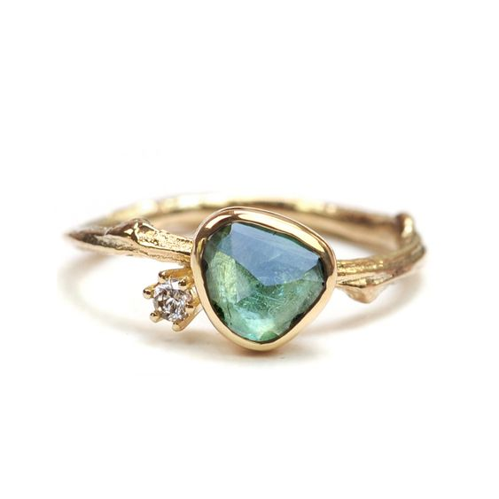 Vintage Ocean Stone Ring