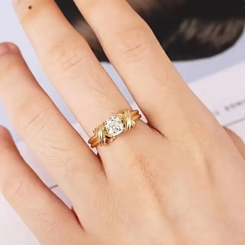 Golden Lattice Ring
