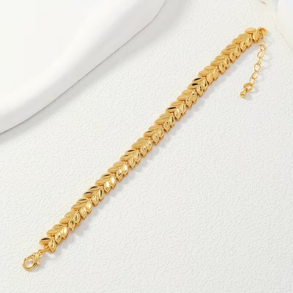 Golden Laurel Bracelet