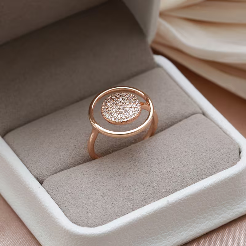 Oval Spark Ring