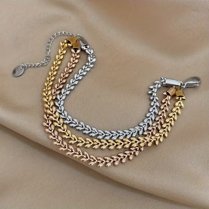 Leaf Layer Bracelet