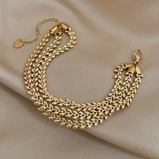 Leaf Layer Bracelet