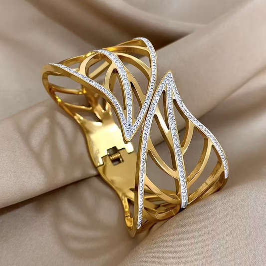 Golden Leaf Bracelet