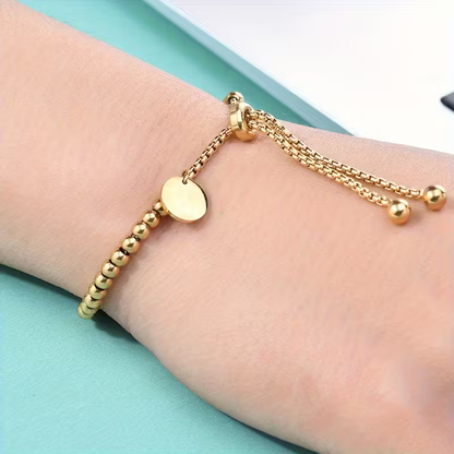 Golden Bead Bracelet