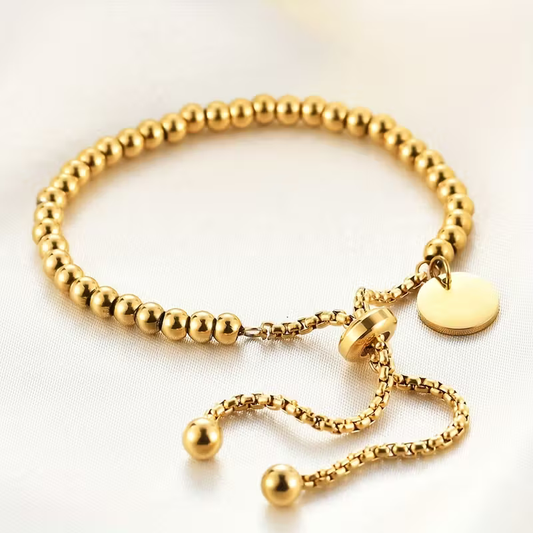 Golden Bead Bracelet