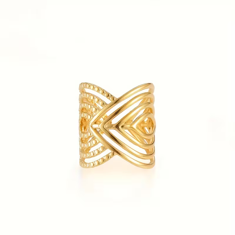 Golden Arc Ring