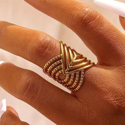 Golden Arc Ring