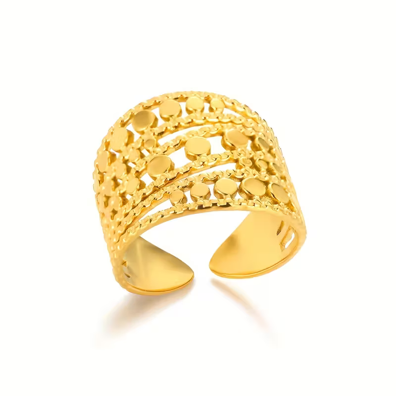 Mosaic Adjustable Ring