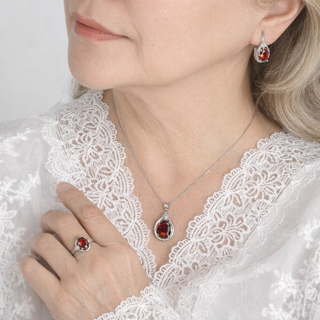 Crimson Elegance Set