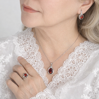 Crimson Elegance Set