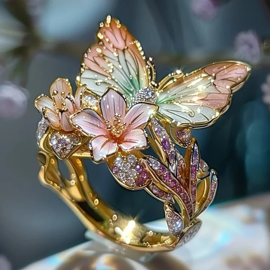 Golden Bloomhaven Ring