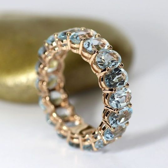 Blue Heirloom Ring