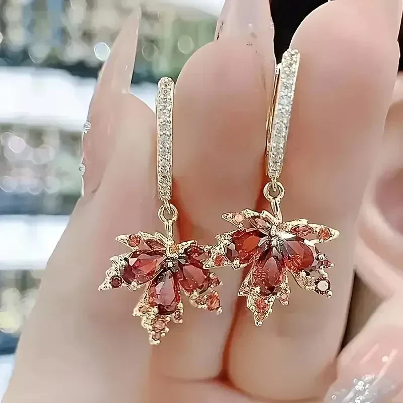 Vintage Leaf Earrings