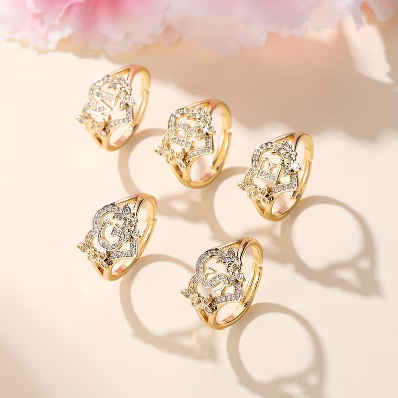 Golden Adjustable Thumb Ring