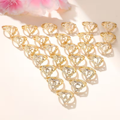 Golden Adjustable Thumb Ring