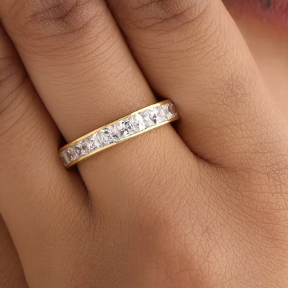 Golden Spark Ring