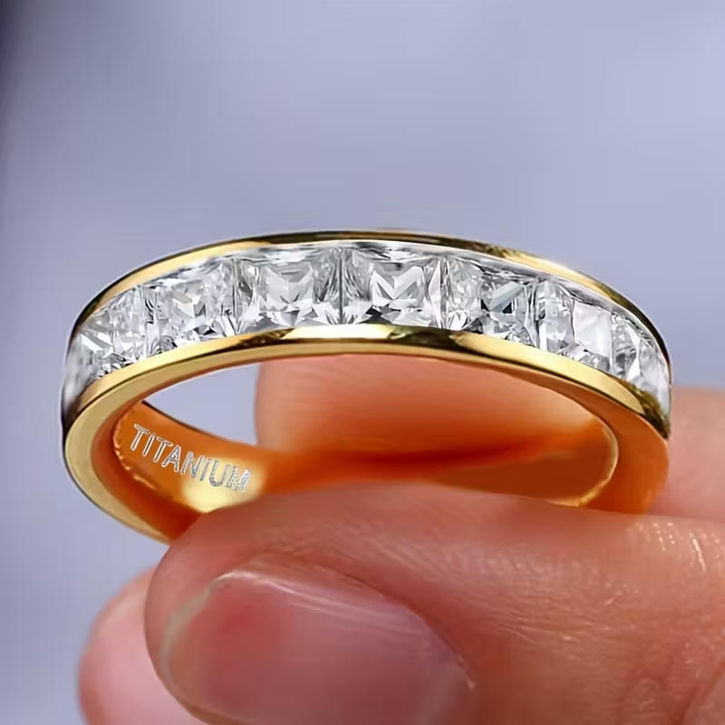Golden Eternity Ring