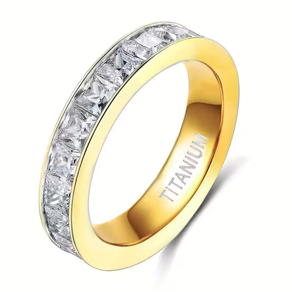 Golden Spark Ring