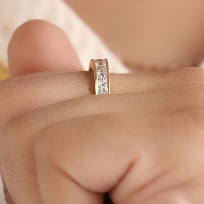 Golden Spark Ring