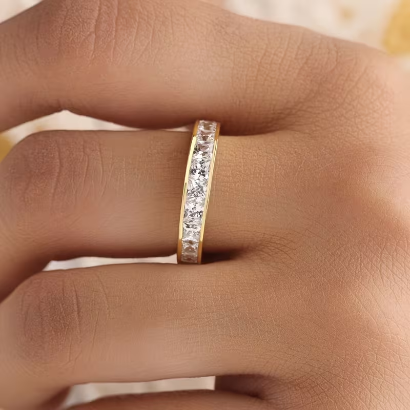 Golden Spark Ring