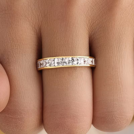 Golden Spark Ring