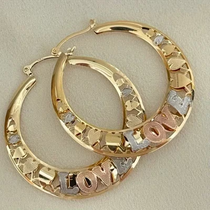 Golden Boho Hoops