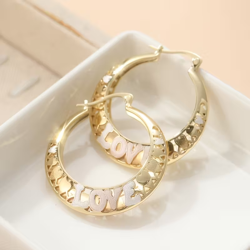 Golden Boho Hoops