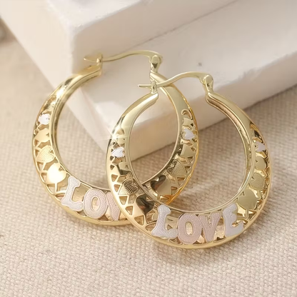 Golden Boho Hoops