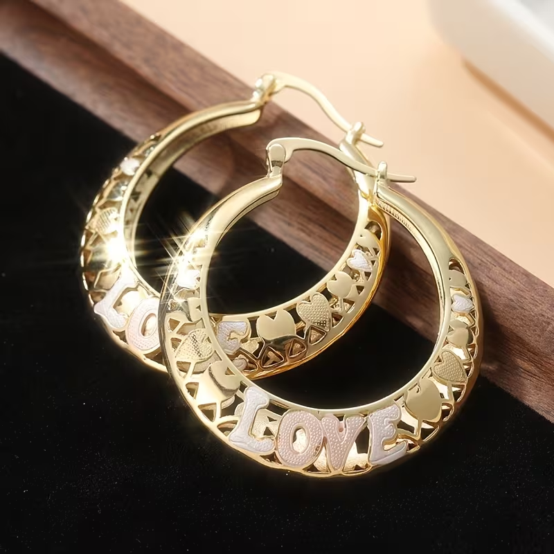 Golden Boho Hoops