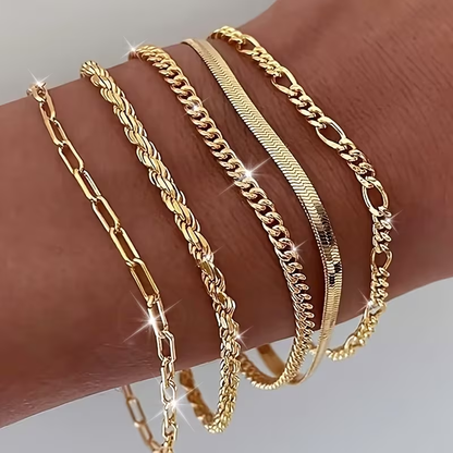 Chain Glow Bracelet Set