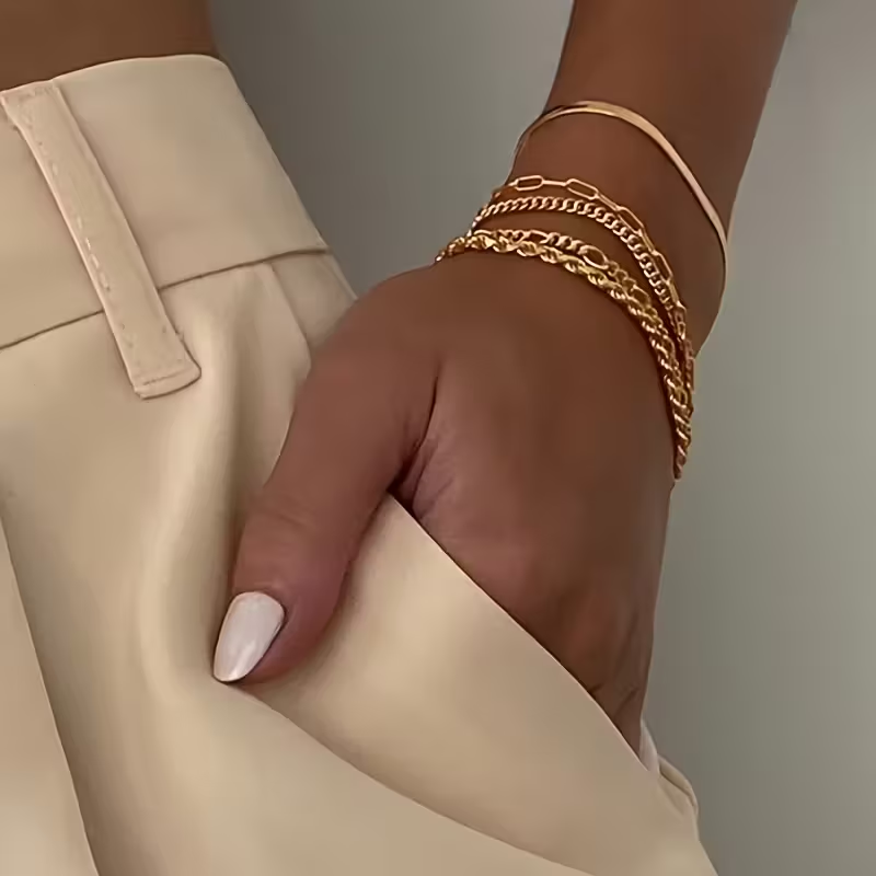Chain Glow Bracelet Set