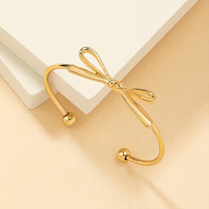 Golden Bow Bracelet