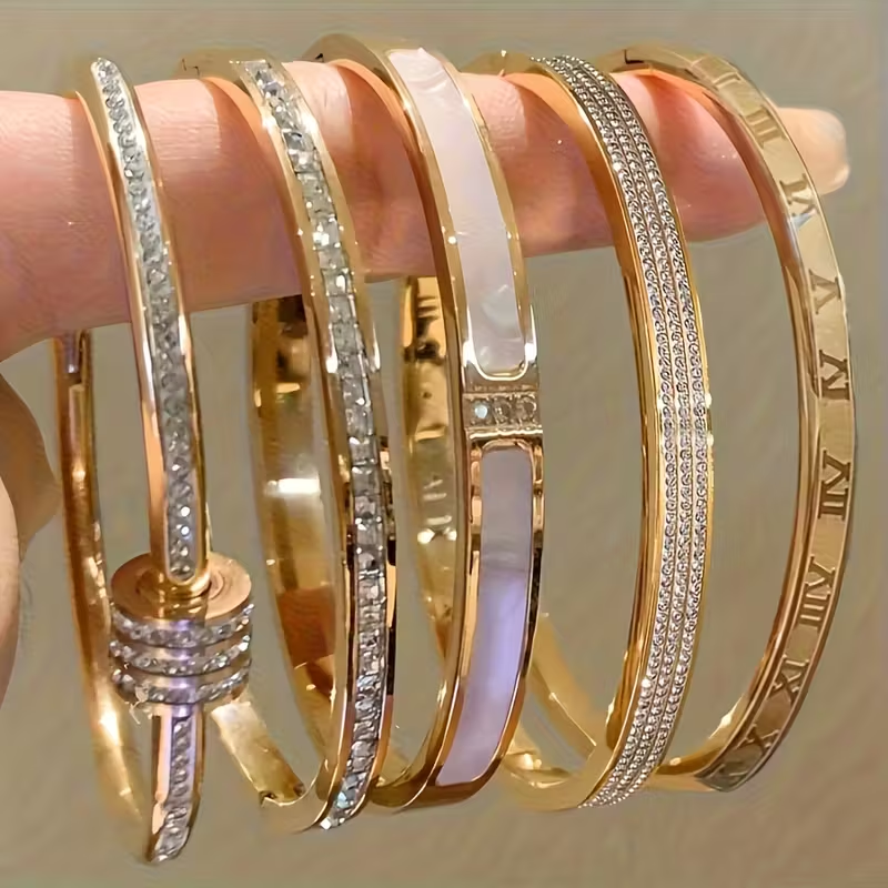 Crystal Glow Bracelet Set