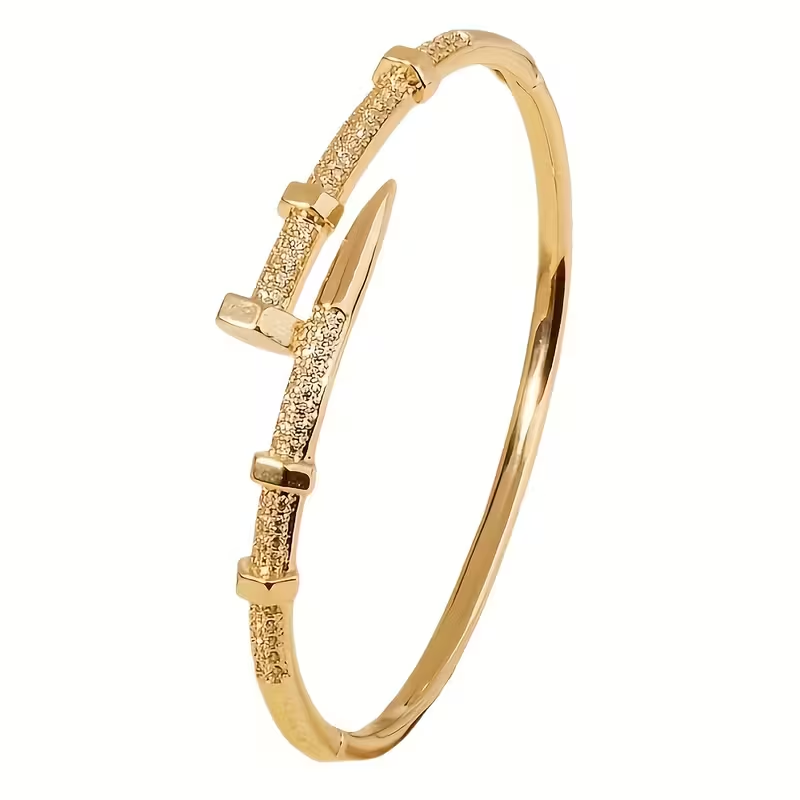 Golden Spark Cuff Bracelet