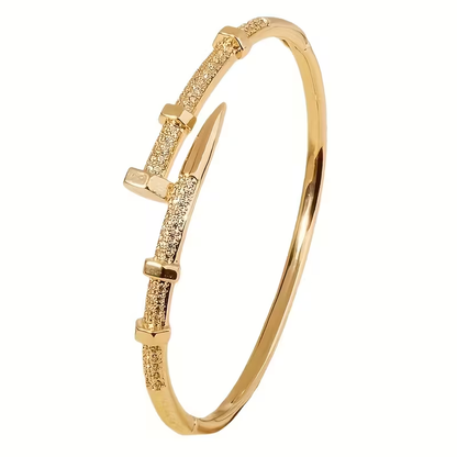 Golden Spark Cuff Bracelet