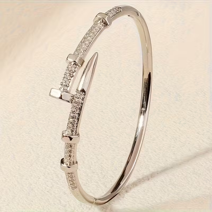 Golden Spark Cuff Bracelet