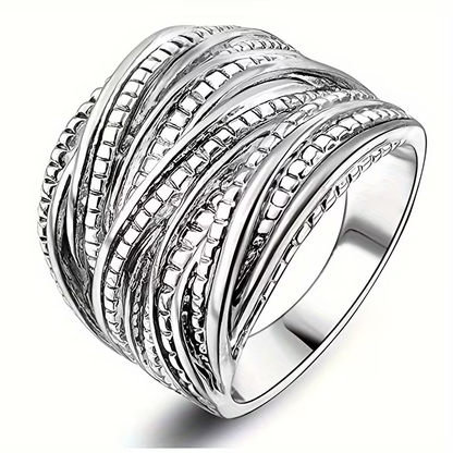 Golden Layer Ring