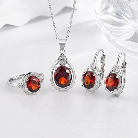 Crimson Elegance Set