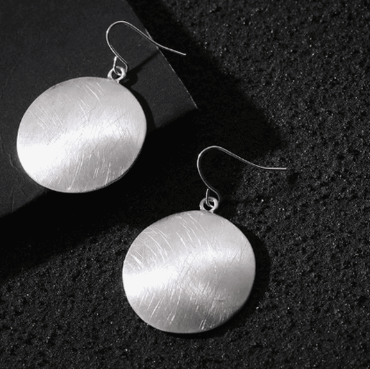 Retro Record Earrings