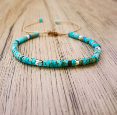 Turquoise Beaded Bracelet