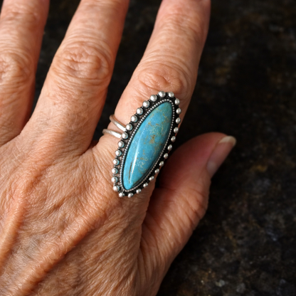 Vintage Turquoise Stone Ring